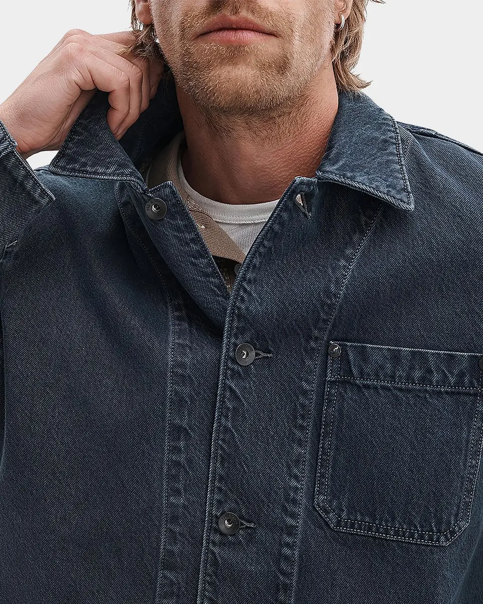 rag & bone Men's Evan Patch-Pocket Denim Jacket | Thumbnail 5 rag & bone Men's Evan Patch-Pocket Denim Jacket | Thumbnail 5