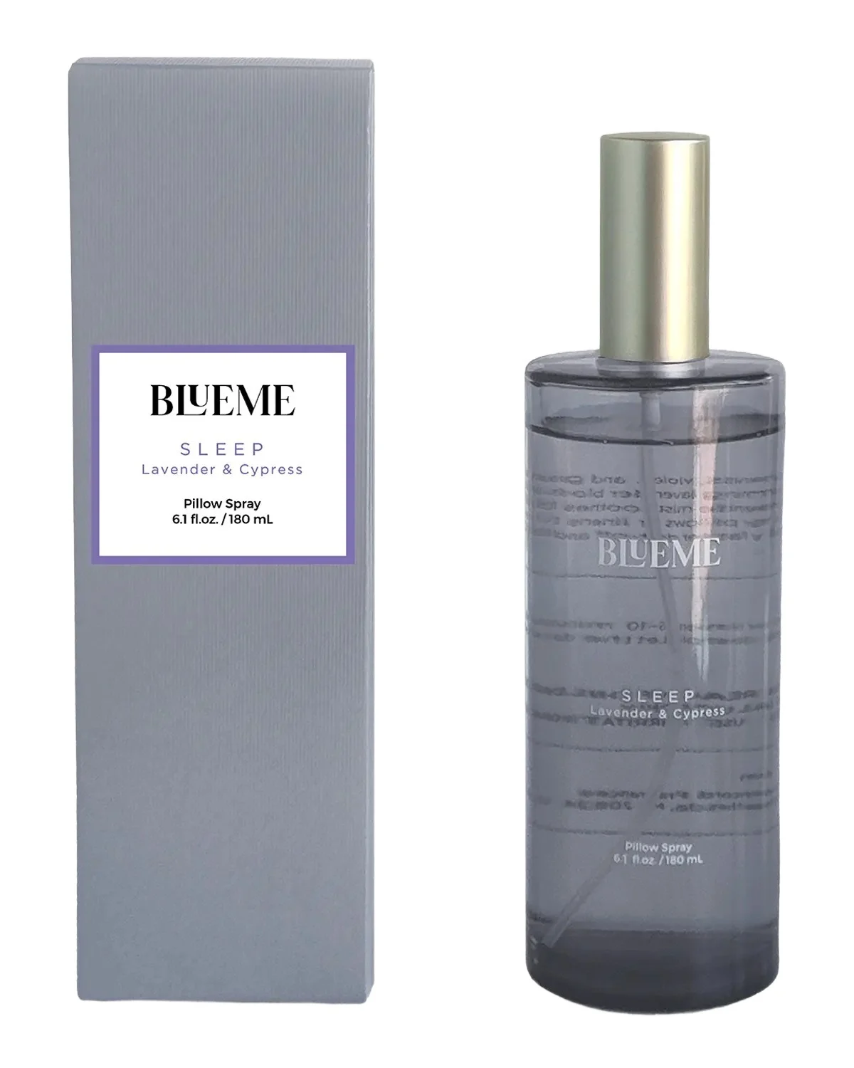 Blueme Sleep Pillow Spray - Lavender & Cyprus, 6 oz.