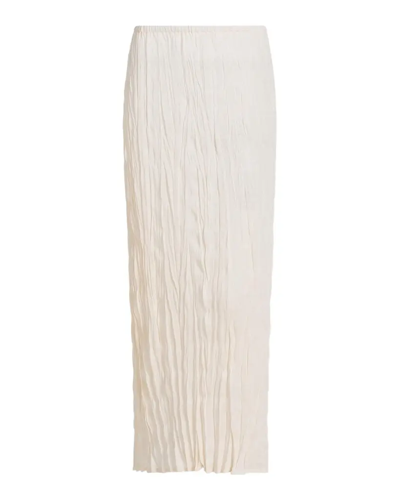 Toteme Crinkled Knit Maxi Skirt | Image 1 Toteme Crinkled Knit Maxi Skirt | Image 1