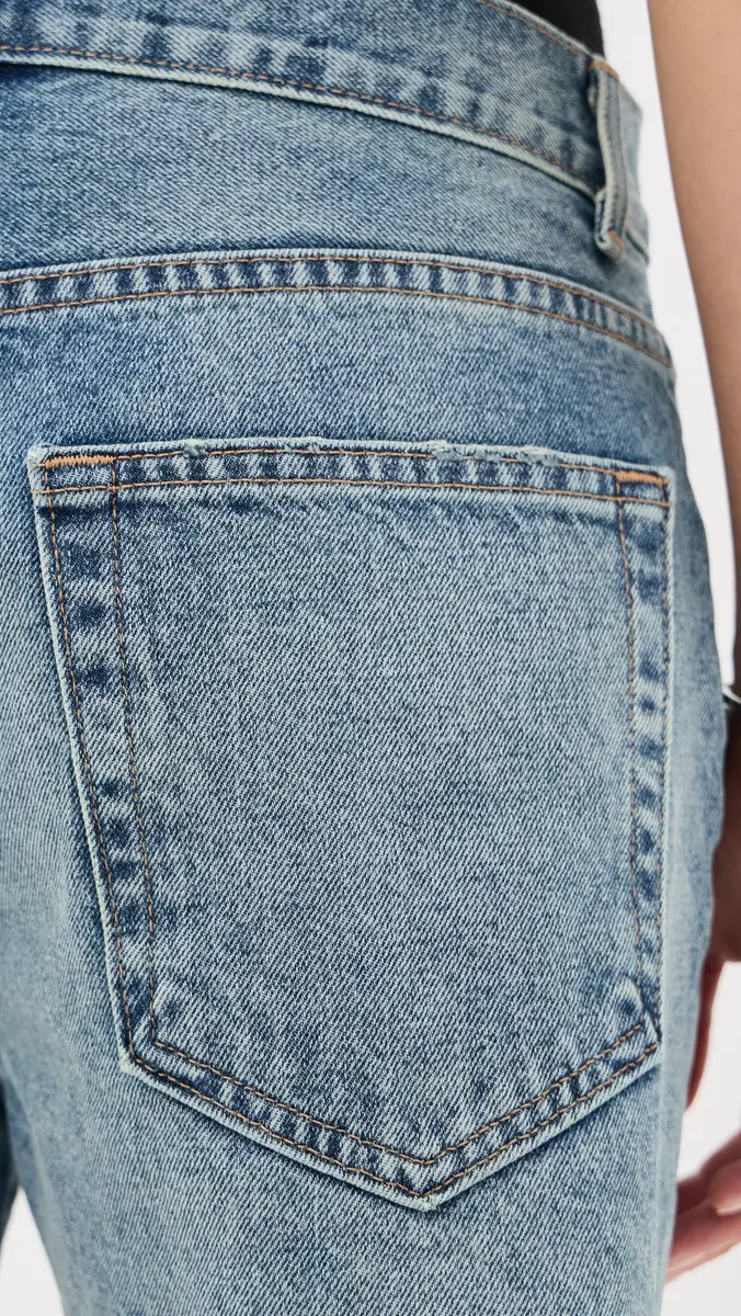 Nili Lotan Cobain Denim Shorts Summer Wash | Thumbnail 6