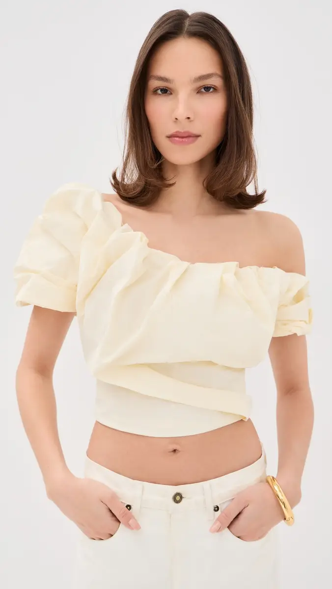 Paris Georgia Rio Blouse Bone | Thumbnail 2 Paris Georgia Rio Blouse Bone | Thumbnail 2