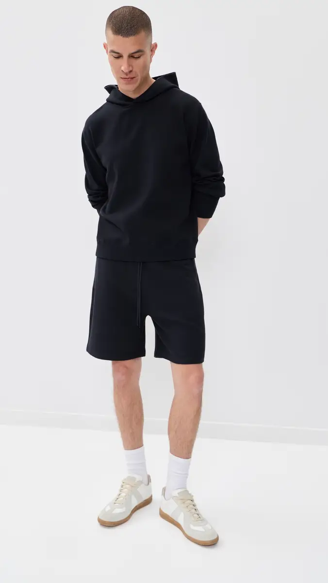 Theory Relaxed Hoodie in Fine Bilen | Thumbnail 5