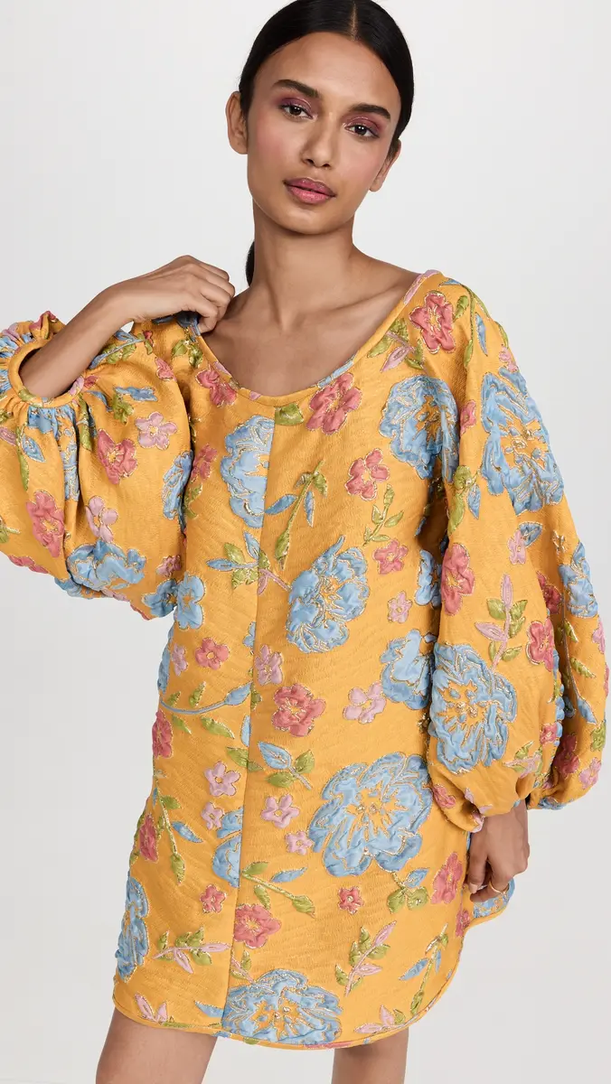 Arianne Elmy Yellow Good Luck Dress | Thumbnail 2 Arianne Elmy Yellow Good Luck Dress | Thumbnail 2