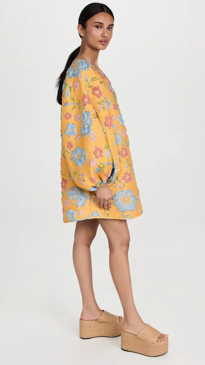 Arianne Elmy Yellow Good Luck Dress | Thumbnail 4 Arianne Elmy Yellow Good Luck Dress | Thumbnail 4