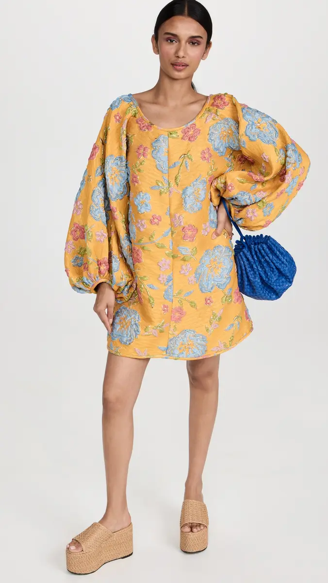 Arianne Elmy Yellow Good Luck Dress | Thumbnail 5 Arianne Elmy Yellow Good Luck Dress | Thumbnail 5