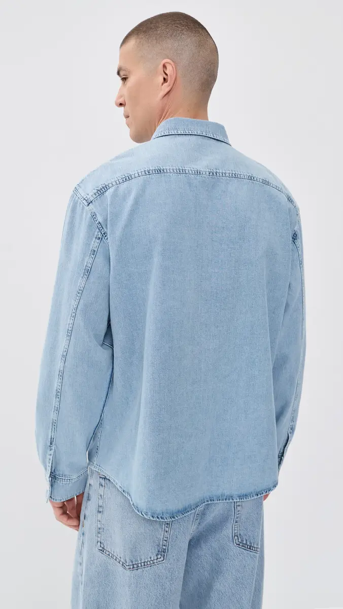 Frame Classic Denim Shirt | Thumbnail 3 Frame Classic Denim Shirt | Thumbnail 3