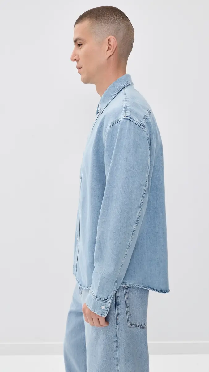 Frame Classic Denim Shirt | Thumbnail 4 Frame Classic Denim Shirt | Thumbnail 4