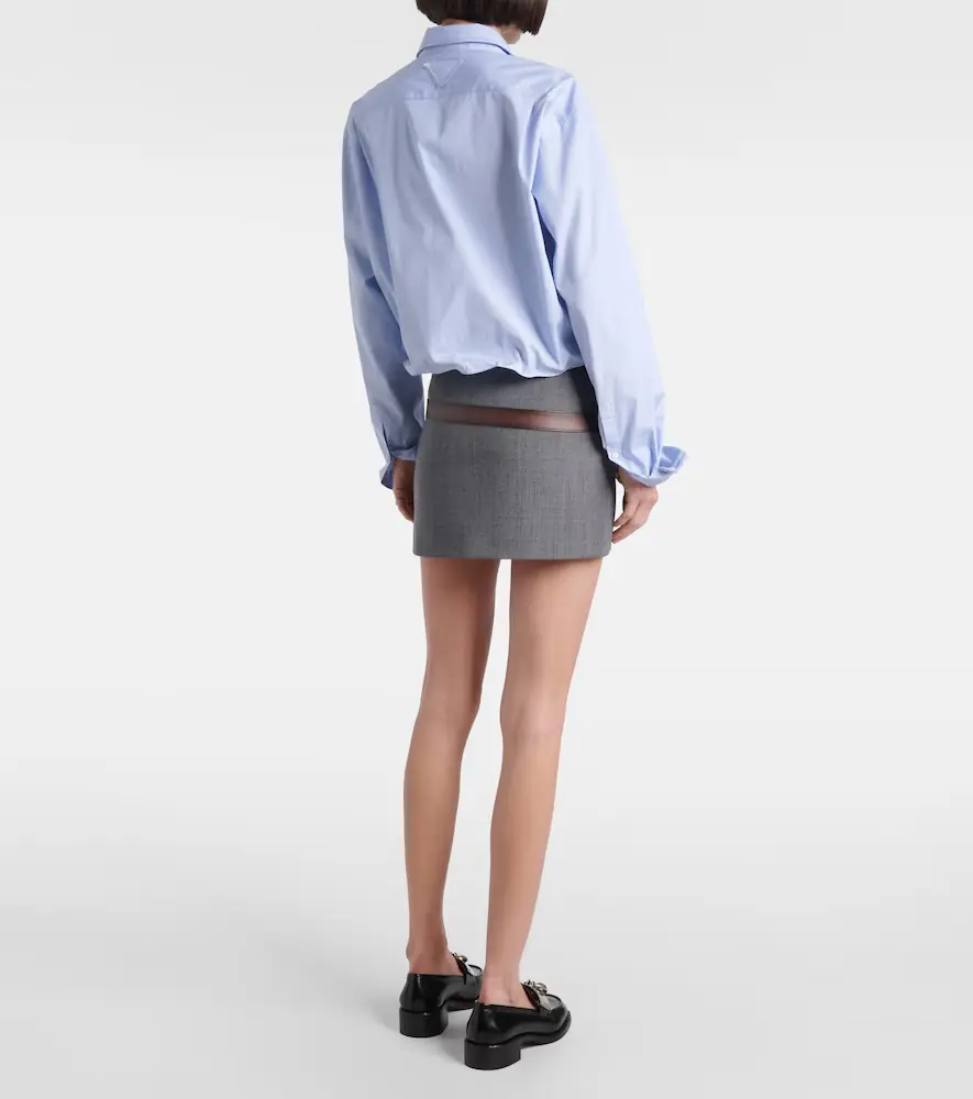 Prada Appliqué miniskirt | Thumbnail 5
