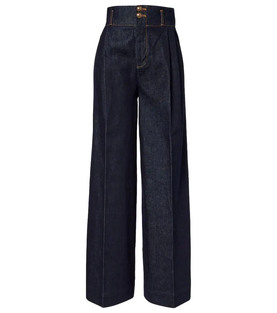 Zimmermann Hypnotic high-rise wide-leg jeans | Image 1 Zimmermann Hypnotic high-rise wide-leg jeans | Image 1