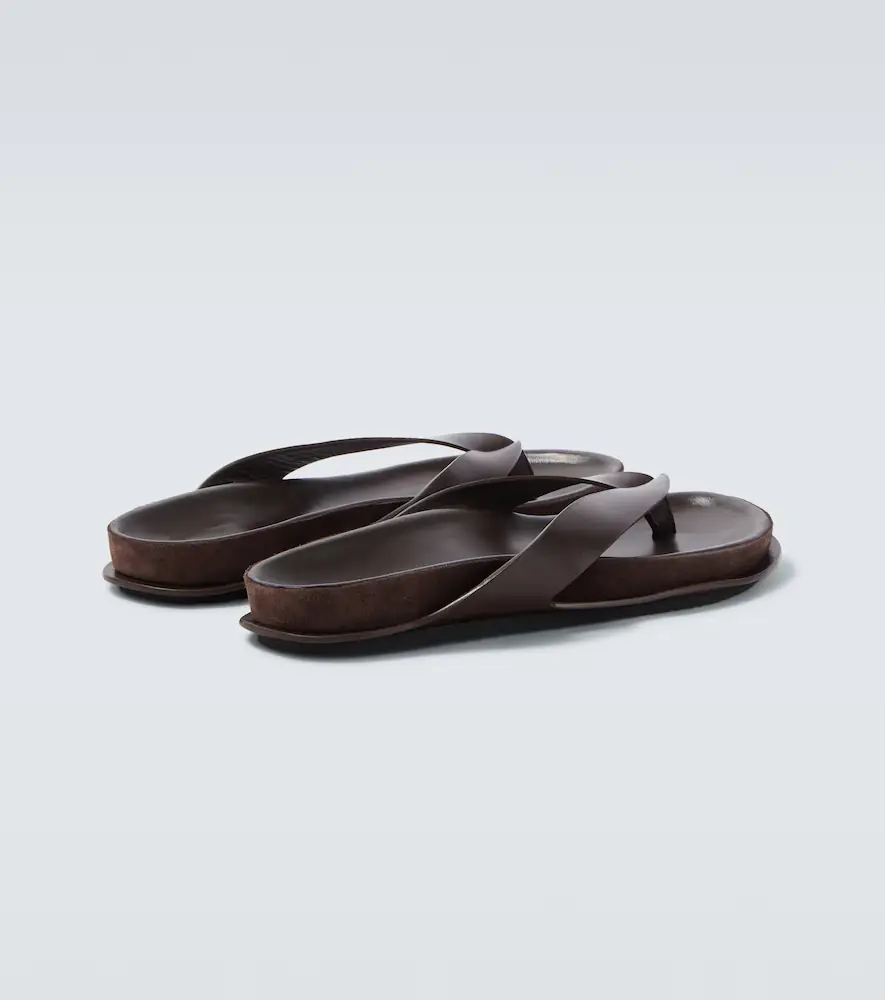 Jacquemus Tatanes leather thong sandals | Thumbnail 2