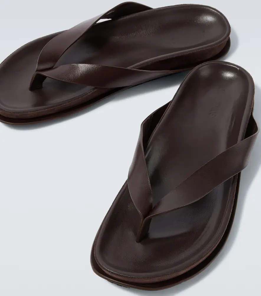 Jacquemus Tatanes leather thong sandals | Thumbnail 4