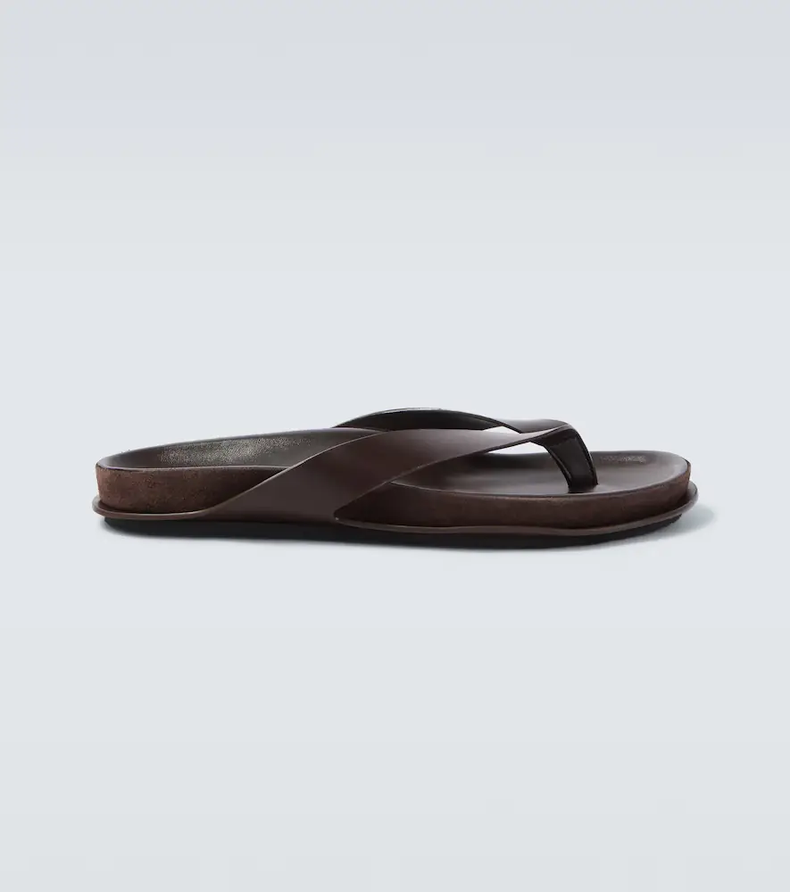 Jacquemus Tatanes leather thong sandals | Thumbnail 6
