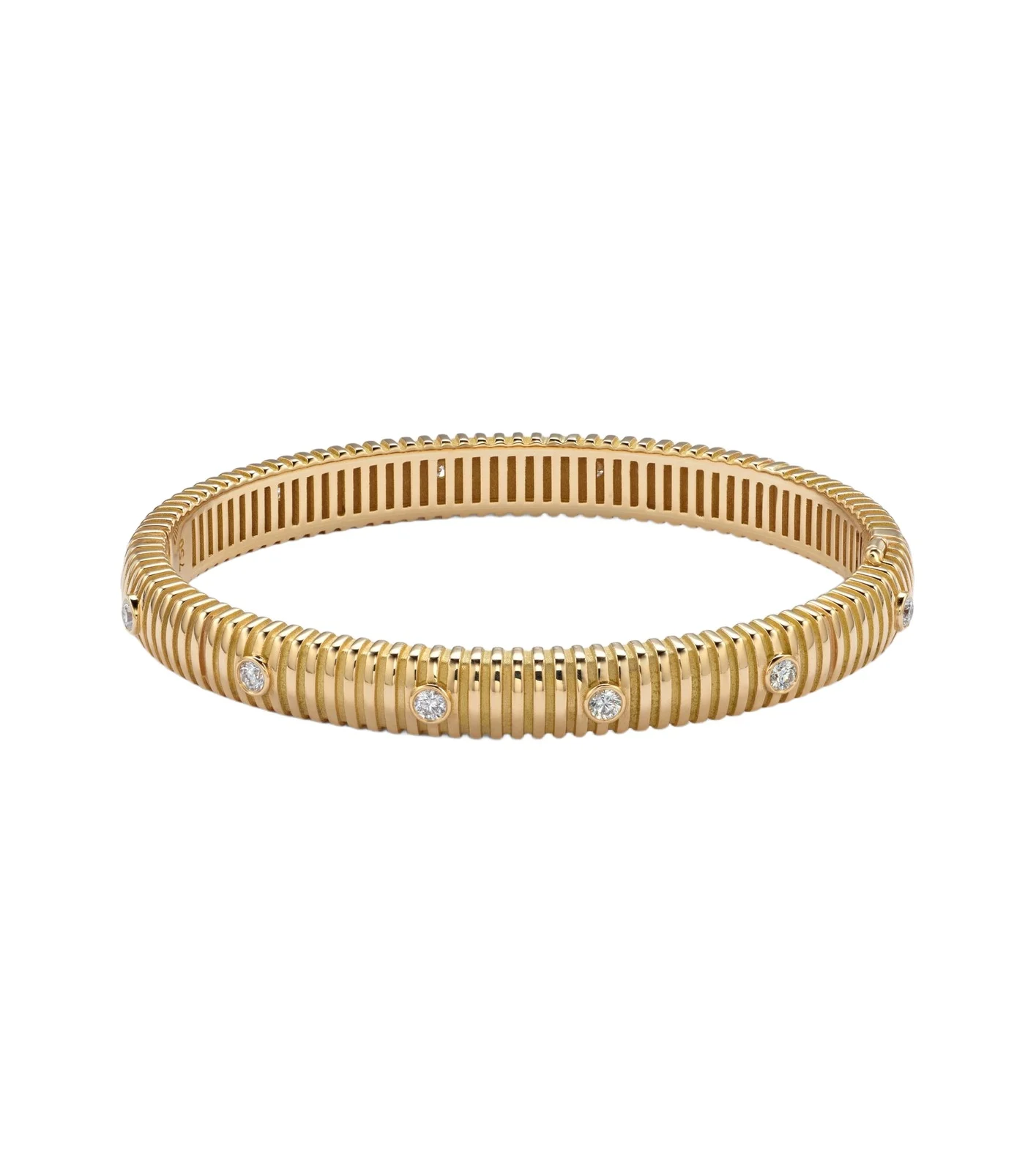 Clio 18kt gold bracelet with diamonds Clio 18kt gold bracelet with diamonds