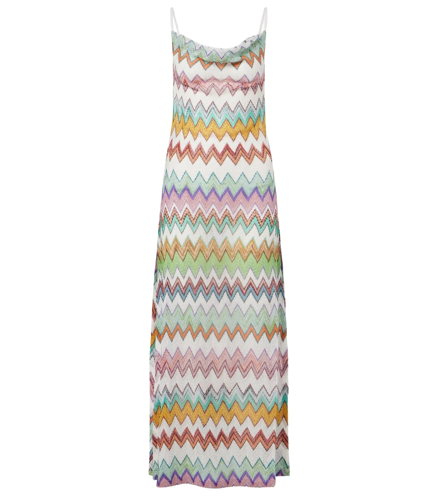 Zigzag lamé maxi dress Zigzag lamé maxi dress