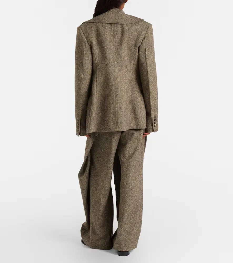 JW Anderson Asymmetric wool wide-leg pants | Thumbnail 6
