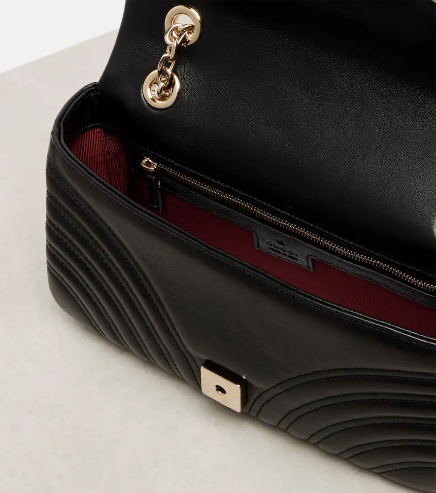 Gucci GG Marmont Medium leather shoulder bag | Thumbnail 4 Gucci GG Marmont Medium leather shoulder bag | Thumbnail 4