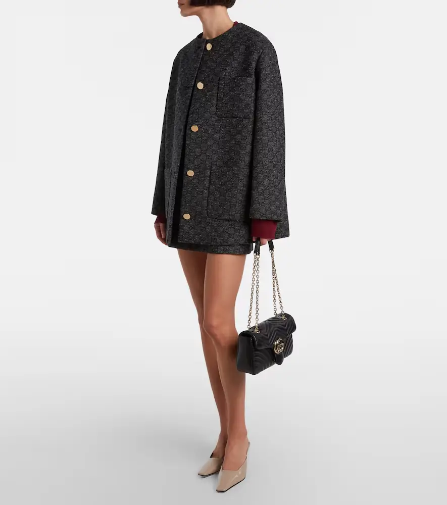 Gucci GG Marmont Medium leather shoulder bag | Thumbnail 5 Gucci GG Marmont Medium leather shoulder bag | Thumbnail 5