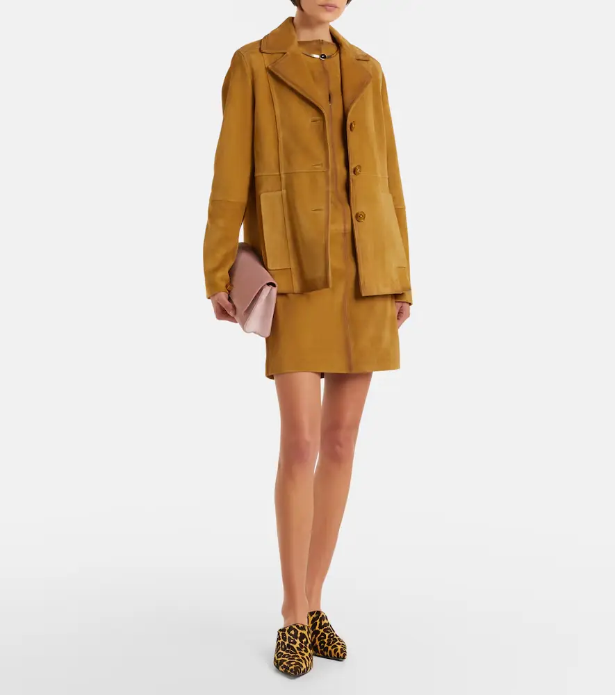 Dorothee Schumacher Suede jacket | Thumbnail 6 Dorothee Schumacher Suede jacket | Thumbnail 6