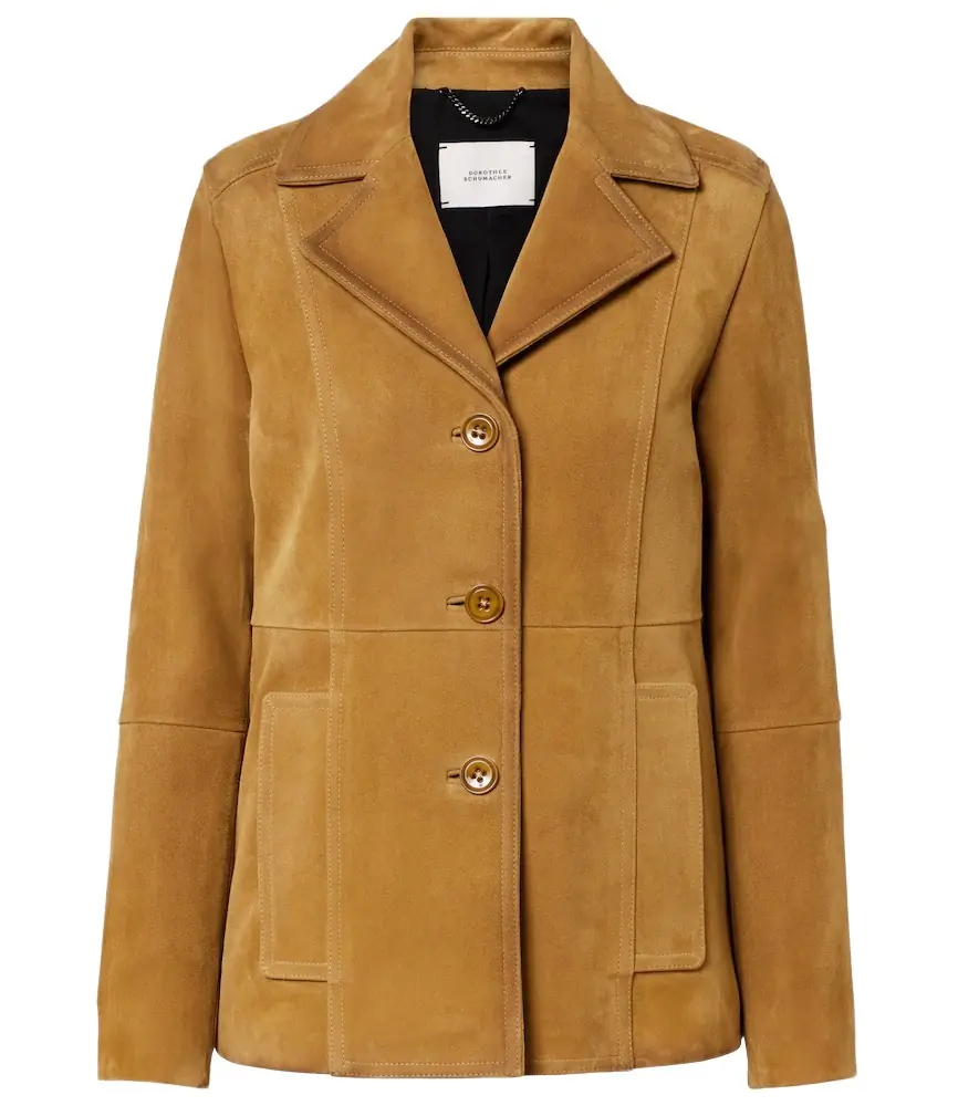Dorothee Schumacher Suede jacket | Image 1 Dorothee Schumacher Suede jacket | Image 1
