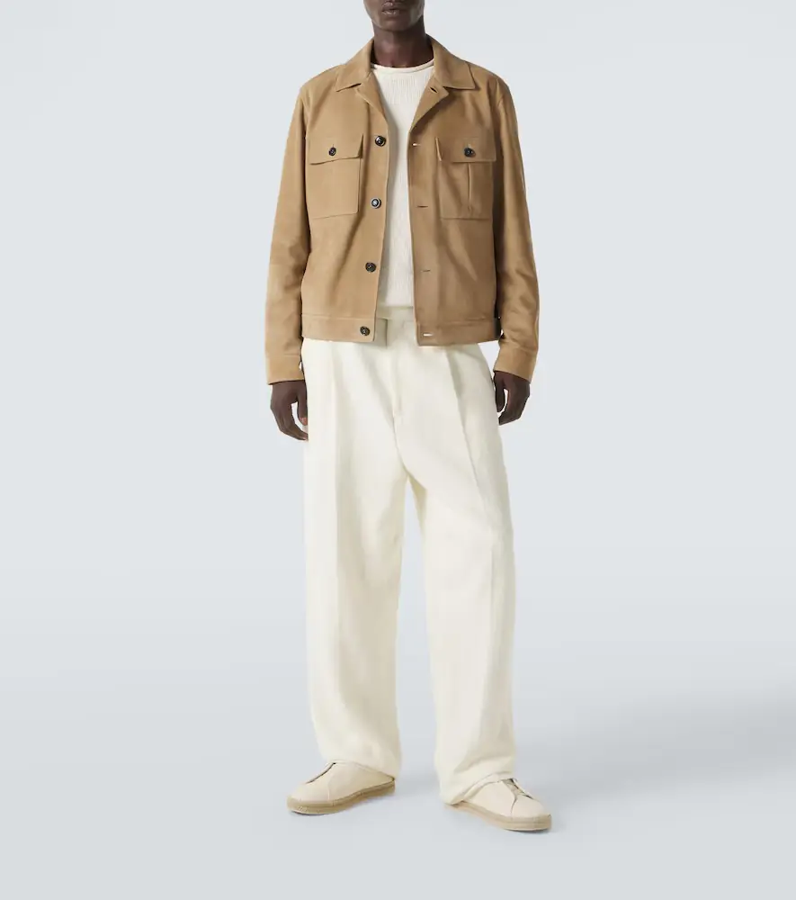 Zegna Triple Stitch canvas slip-on sneakers | Thumbnail 7