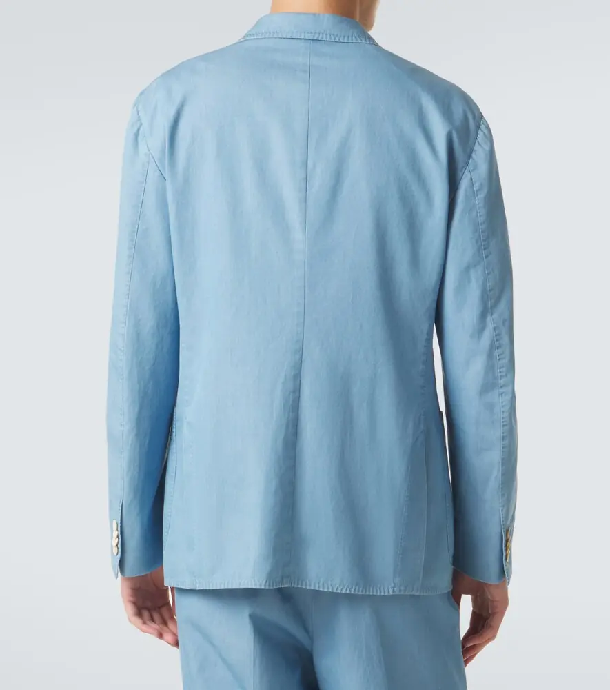 dunhill Cotton suit jacket | Thumbnail 6 dunhill Cotton suit jacket | Thumbnail 6