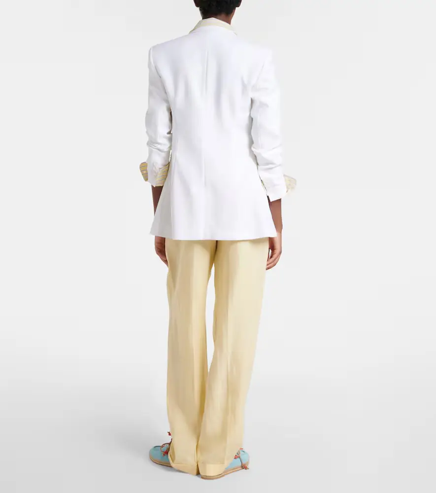 Polo Ralph Lauren Belted linen straight pants | Thumbnail 4 Polo Ralph Lauren Belted linen straight pants | Thumbnail 4