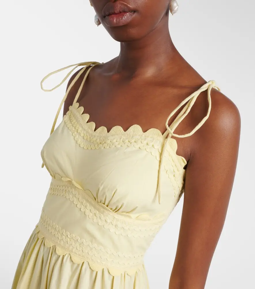 JULIET DUNN Embroidered cotton midi dress | Thumbnail 5 JULIET DUNN Embroidered cotton midi dress | Thumbnail 5