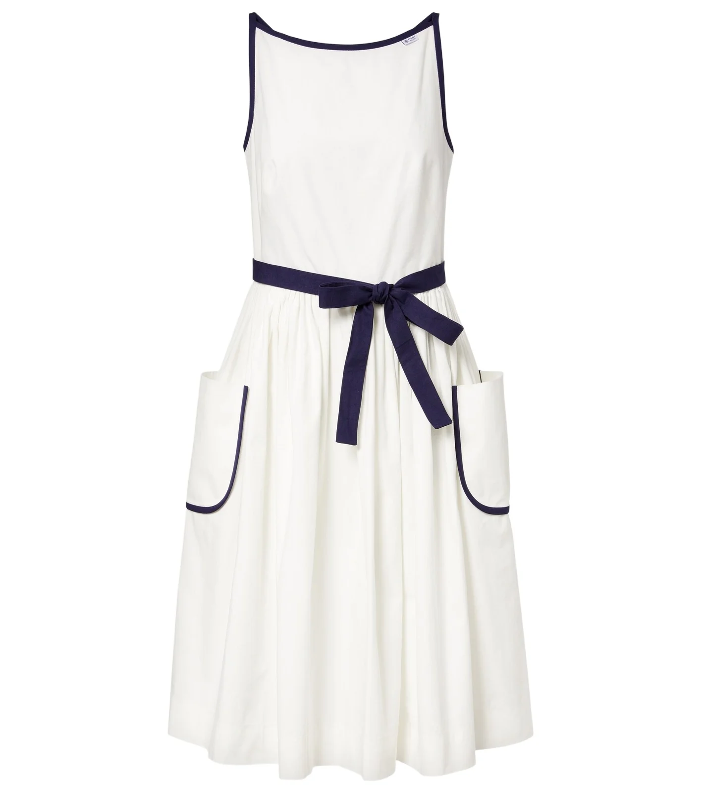 Cotton and linen midi dress Cotton and linen midi dress
