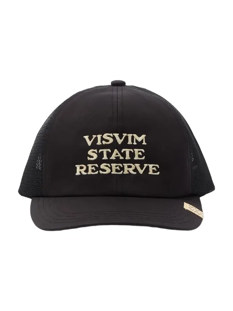 Visvim Logo cotton baseball cap