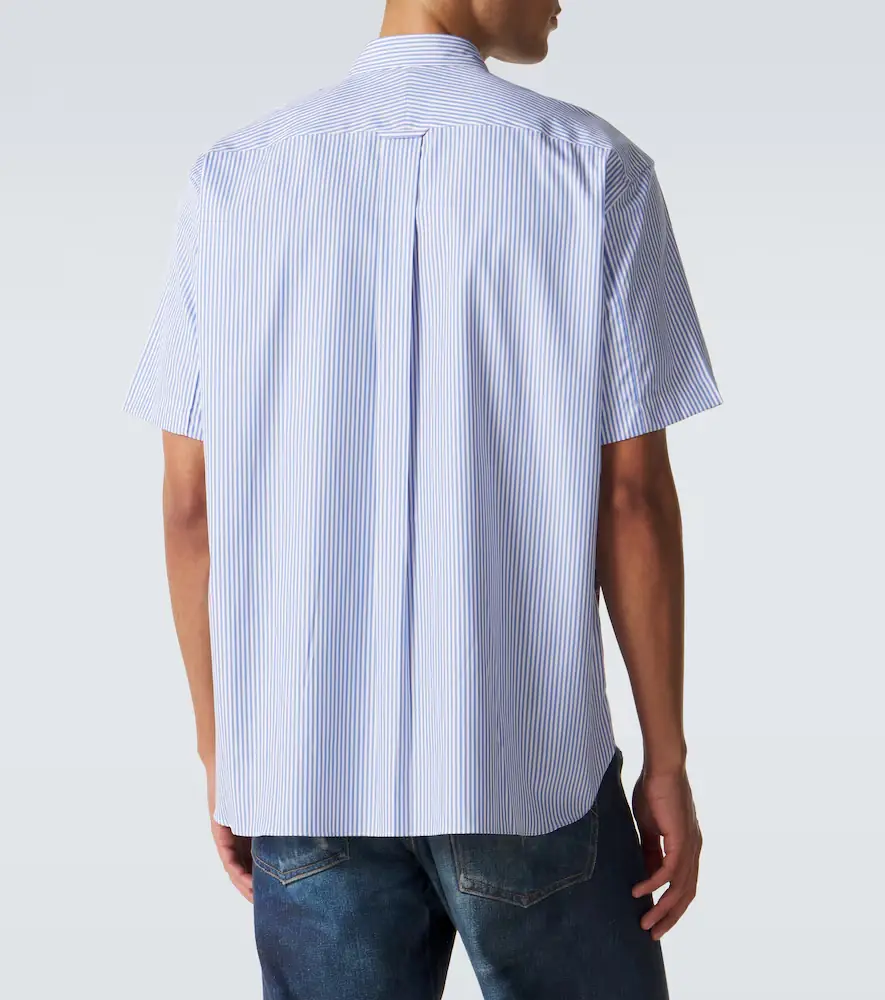 Junya Watanabe Patchwork striped cotton shirt | Thumbnail 5 Junya Watanabe Patchwork striped cotton shirt | Thumbnail 5