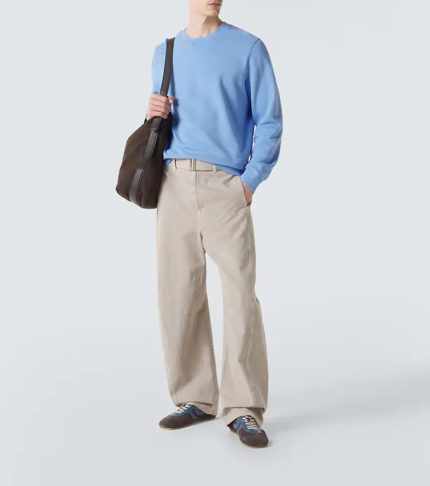 Sunspel Cotton French terry sweatshirt | Thumbnail 2 Sunspel Cotton French terry sweatshirt | Thumbnail 2