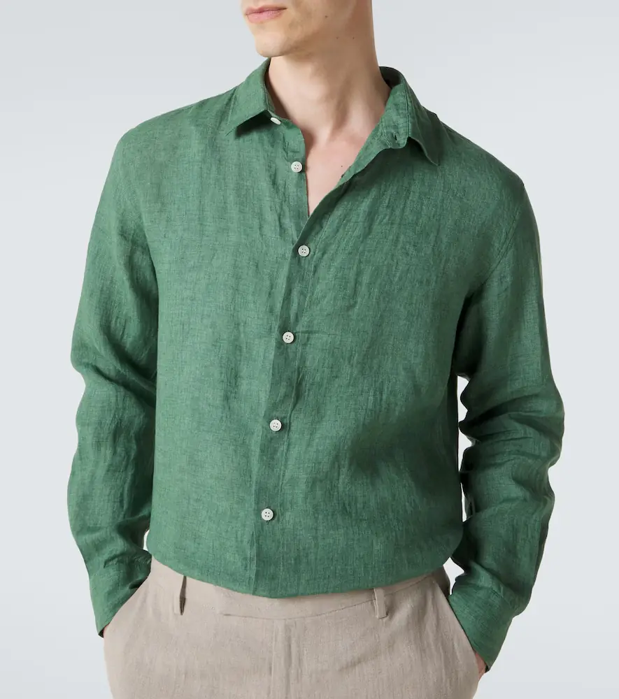 Sunspel Linen shirt | Thumbnail 2