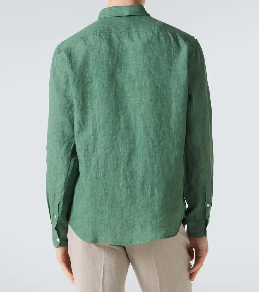 Sunspel Linen shirt | Thumbnail 3