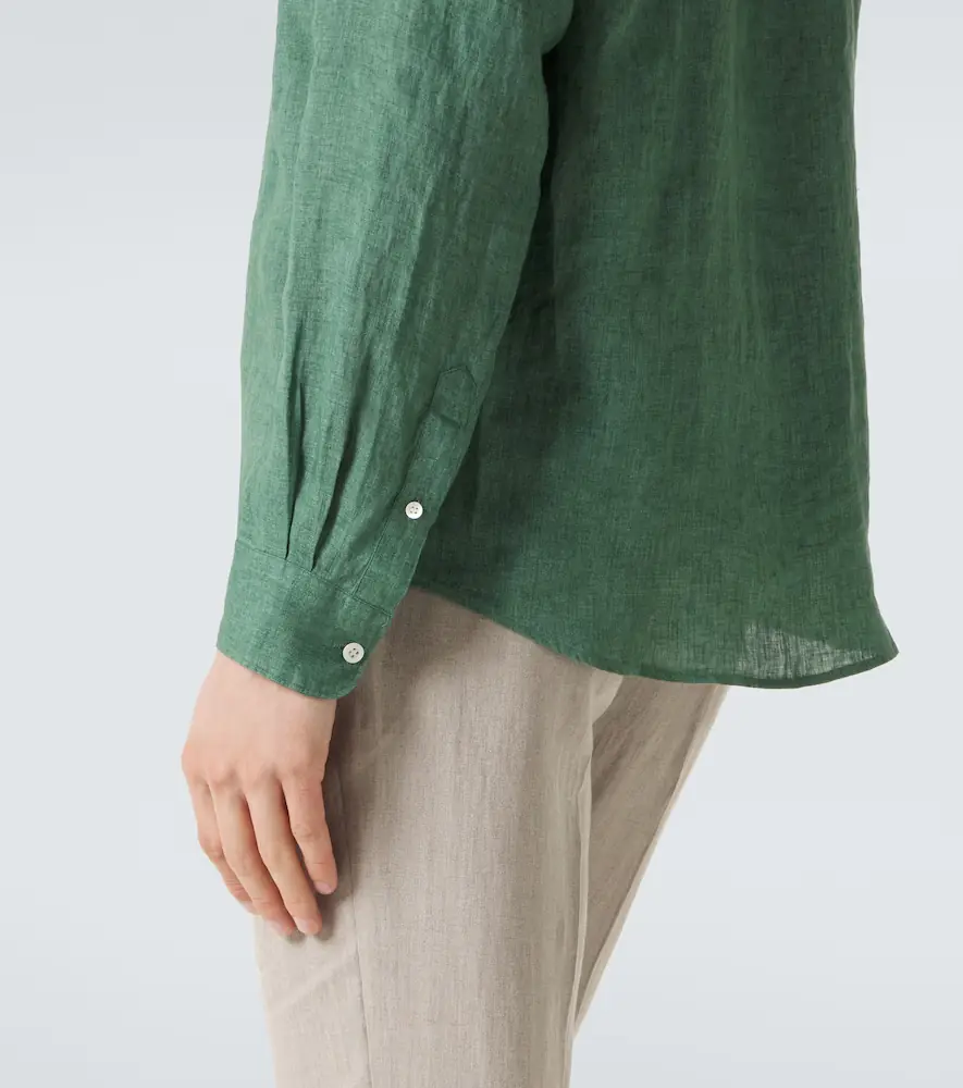 Sunspel Linen shirt | Thumbnail 4