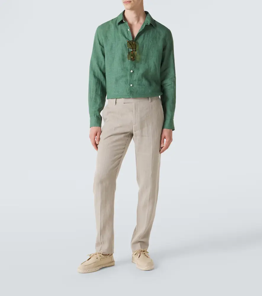 Sunspel Linen shirt | Thumbnail 5