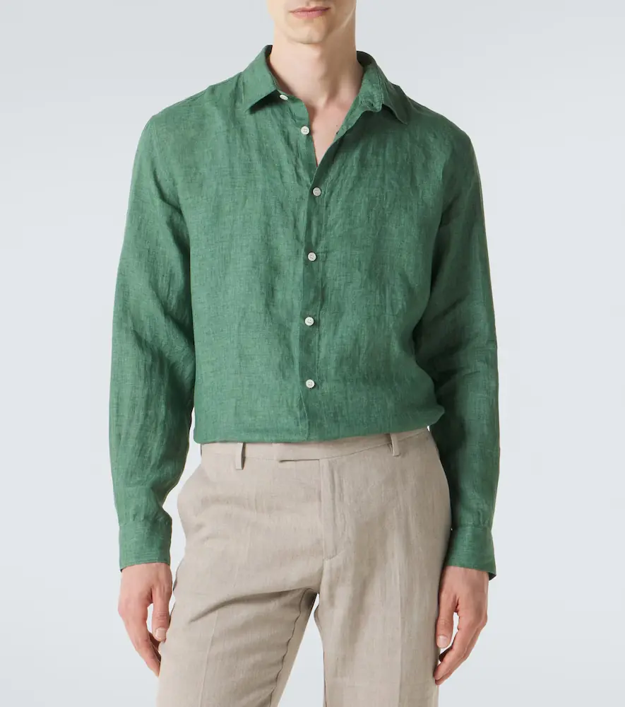 Sunspel Linen shirt | Thumbnail 6