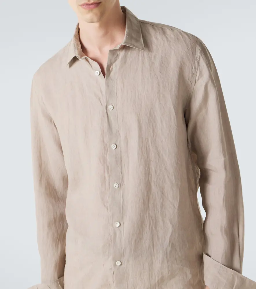 Sunspel Linen shirt | Thumbnail 2