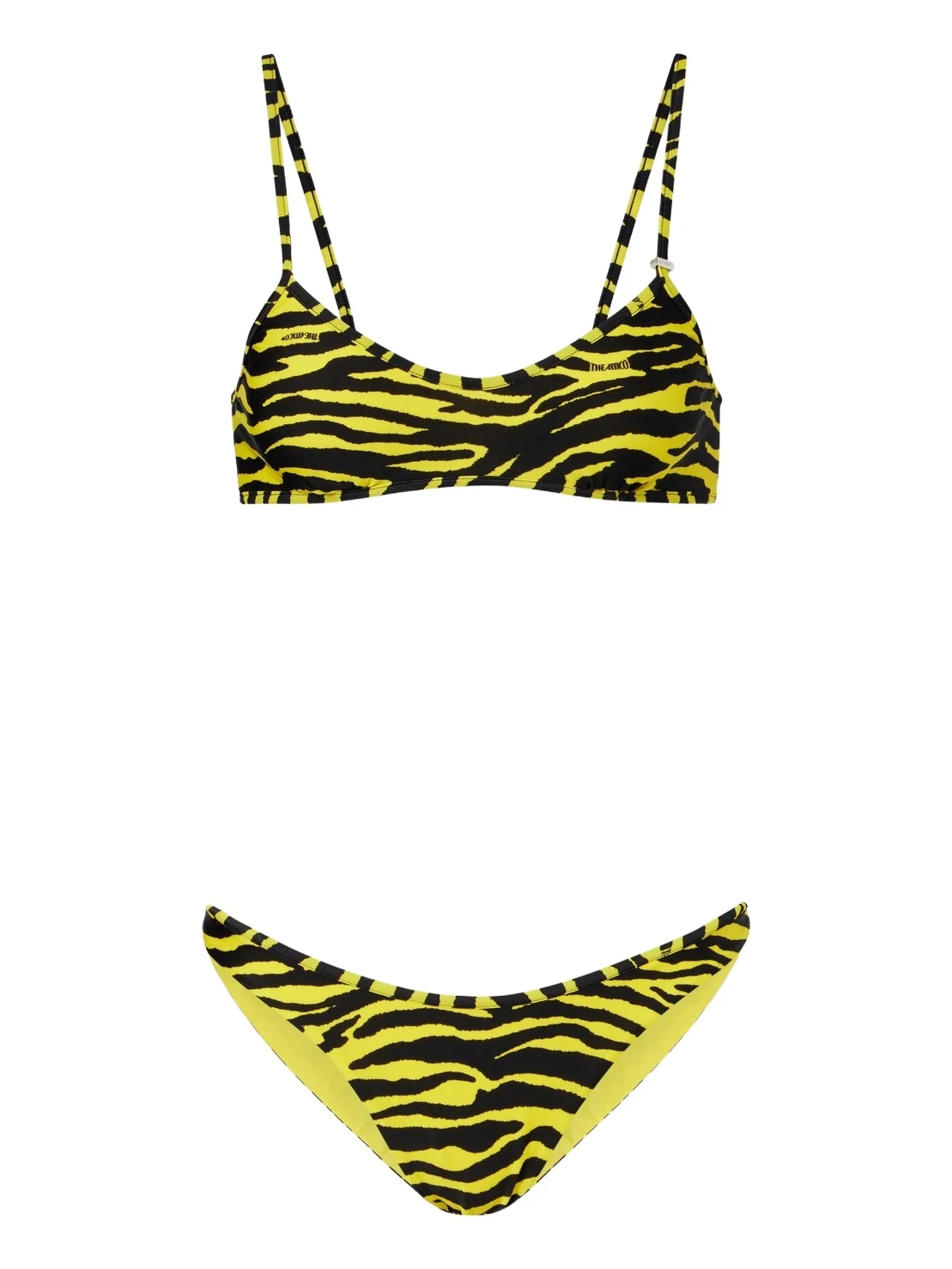 The Attico Animal-print bikini