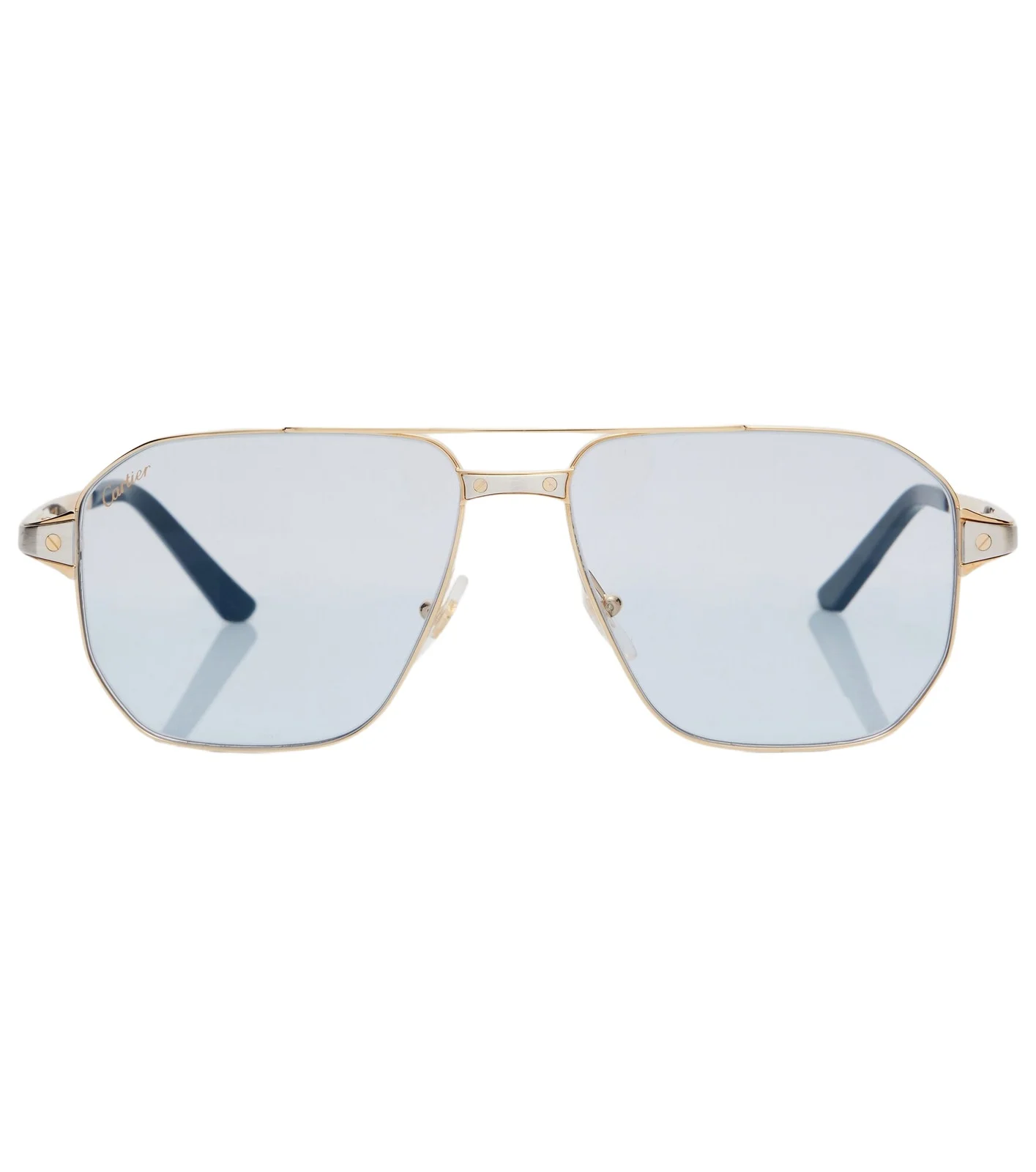 Cartier Eyewear Collection Santos De Cartier aviator sunglasses
