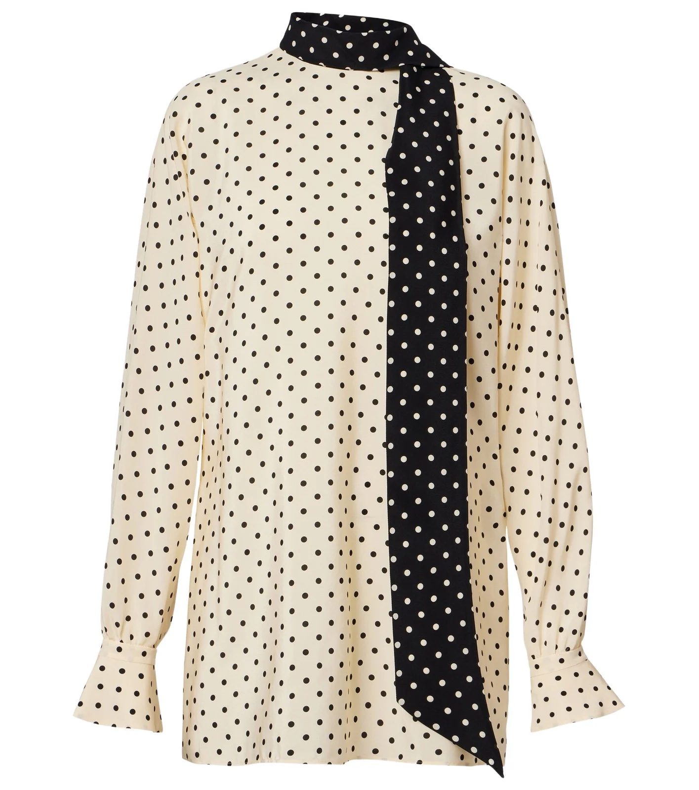 Plusdepois silk crêpe de chine blouse Plusdepois silk crêpe de chine blouse