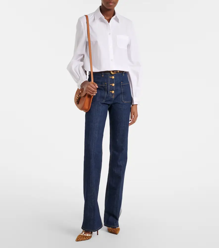 Valentino Garavani Bow-detail cotton poplin shirt | Thumbnail 5 Valentino Garavani Bow-detail cotton poplin shirt | Thumbnail 5