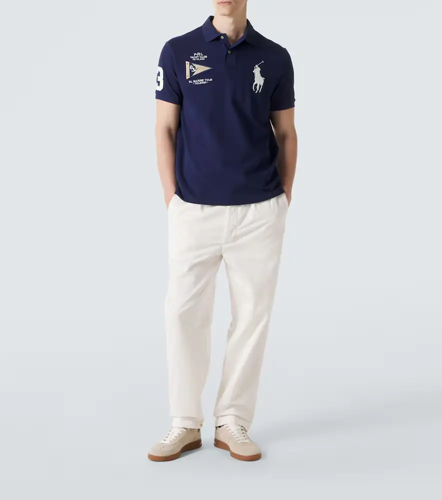 Polo Ralph Lauren Embroidered cotton polo shirt | Thumbnail 3 Polo Ralph Lauren Embroidered cotton polo shirt | Thumbnail 3