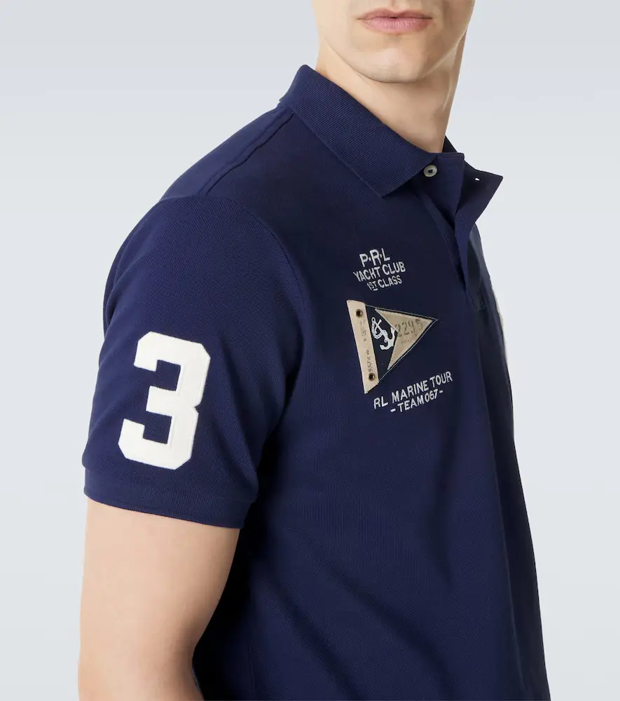 Polo Ralph Lauren Embroidered cotton polo shirt | Thumbnail 4 Polo Ralph Lauren Embroidered cotton polo shirt | Thumbnail 4