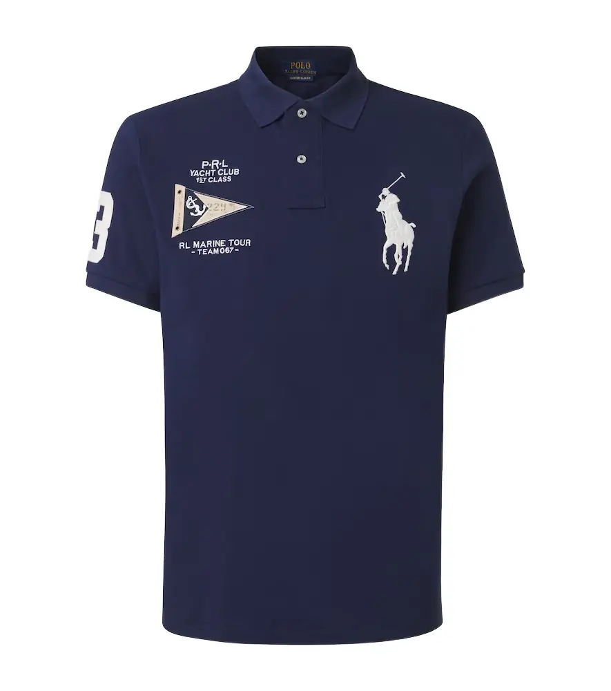 Polo Ralph Lauren Embroidered cotton polo shirt