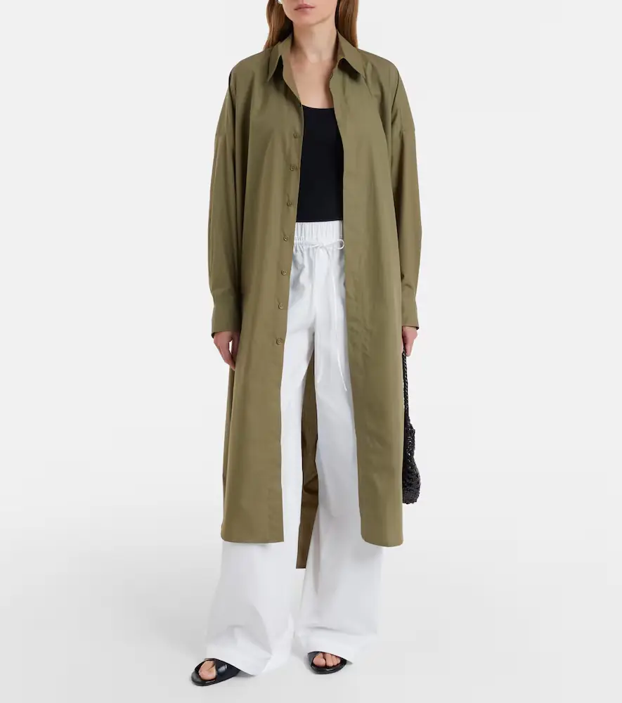 The Frankie Shop Bloom cotton poplin shirt dress | Thumbnail 4 The Frankie Shop Bloom cotton poplin shirt dress | Thumbnail 4