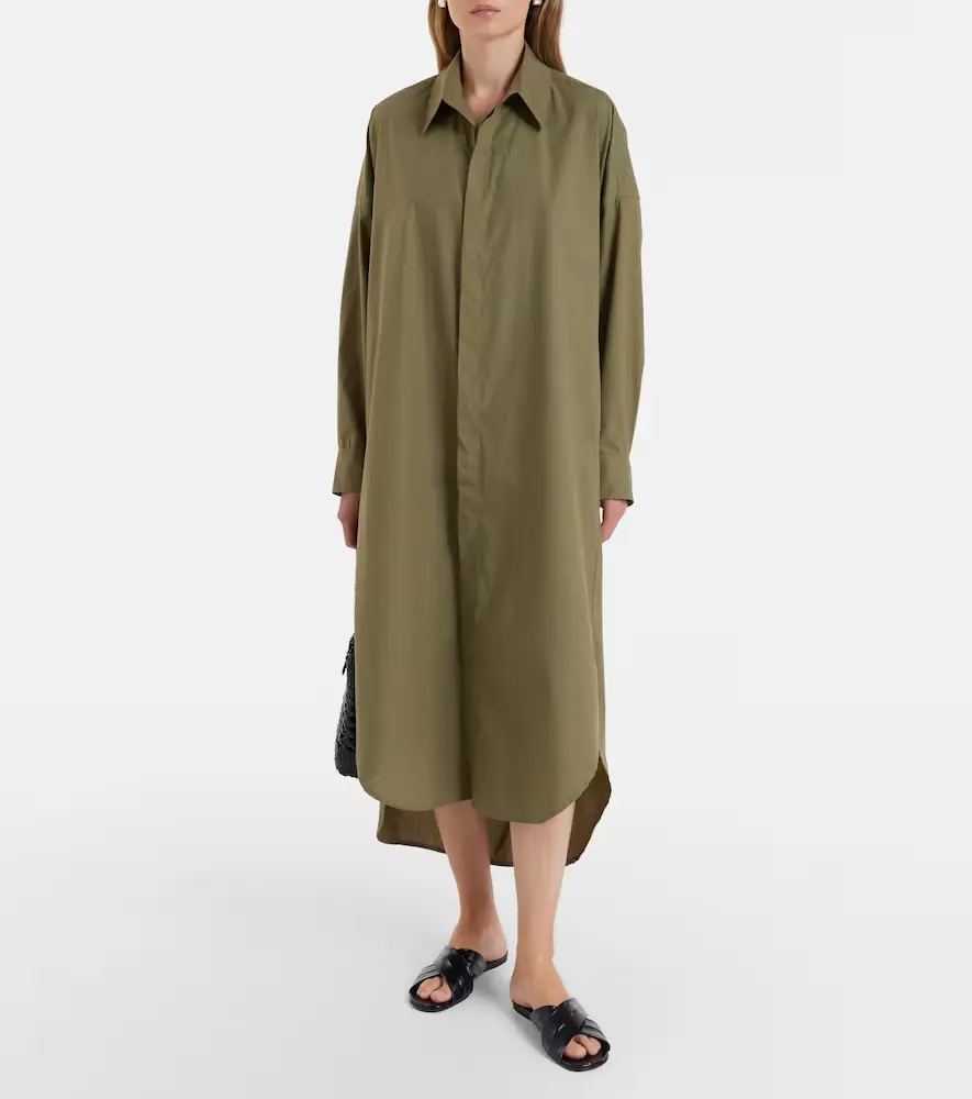 The Frankie Shop Bloom cotton poplin shirt dress | Thumbnail 7 The Frankie Shop Bloom cotton poplin shirt dress | Thumbnail 7