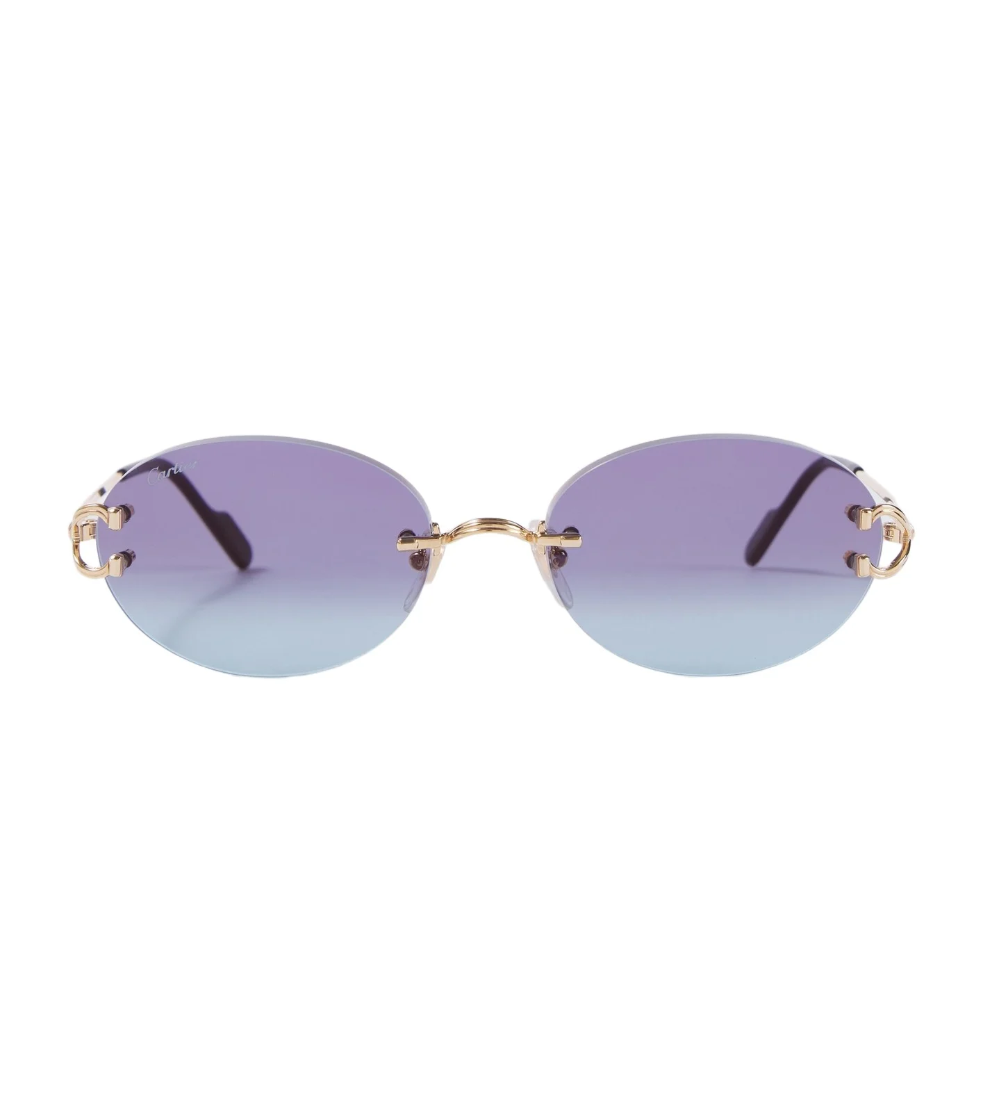 Signature C oval sunglasses