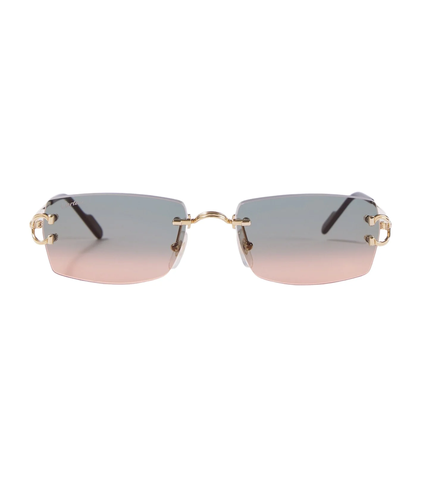 Cartier Eyewear Collection Décor C De Cartier rectangular sunglasses