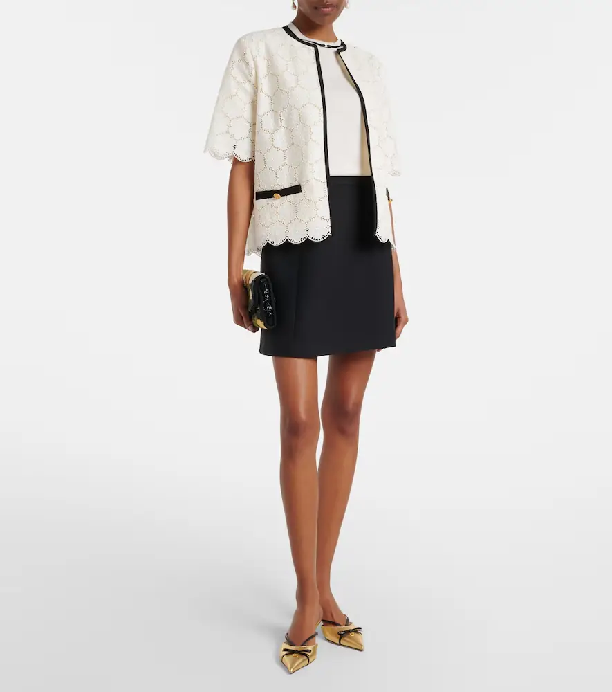 Valentino Garavani Crepe Couture miniskirt | Thumbnail 5