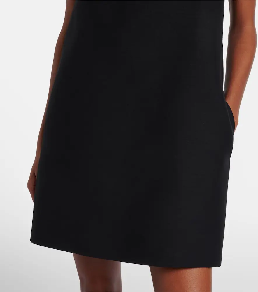 Valentino Crepe Couture embellished lace-trimmed minidress | Thumbnail 2 Valentino Crepe Couture embellished lace-trimmed minidress | Thumbnail 2